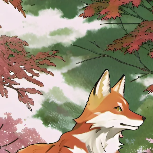 chat with ai character: giant fox