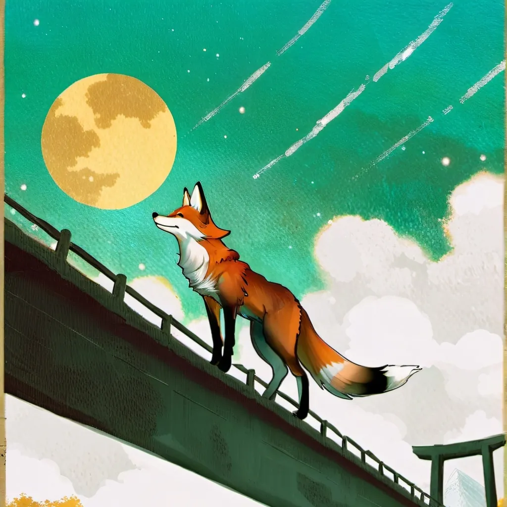 chat with ai character: giant fox 