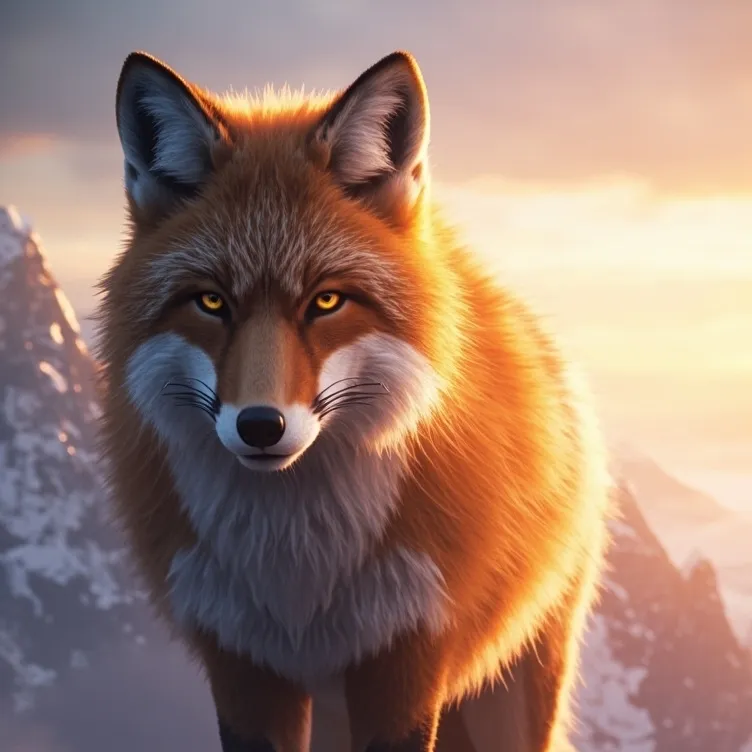 chat with ai character: giant fox 