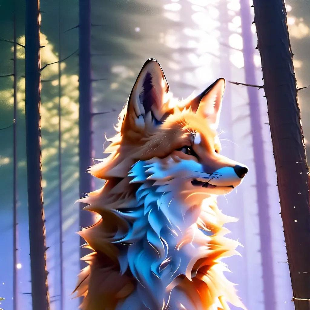 chat with ai character: giant fox