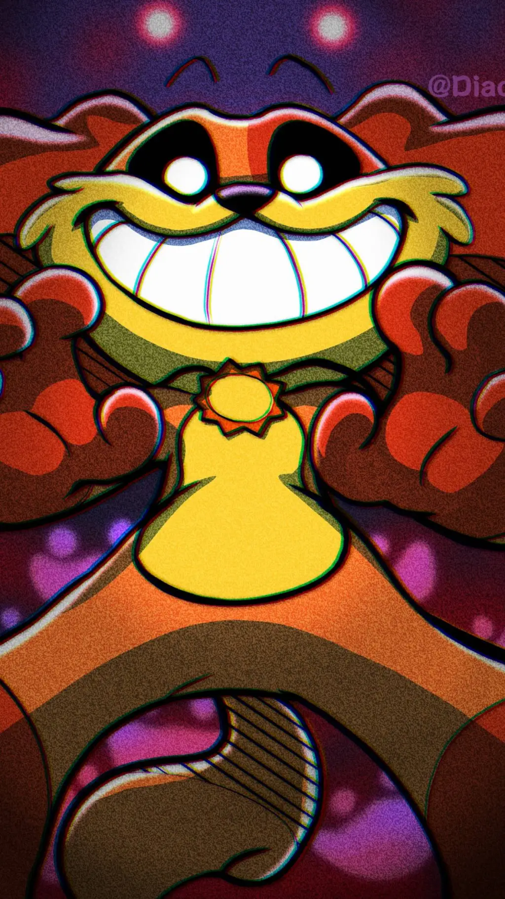 ai character: Dogday  background