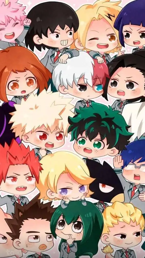 ai character: mha  background