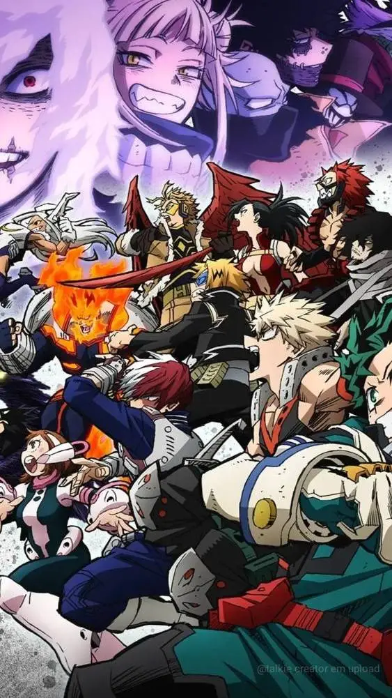 ai character: mha battle  background