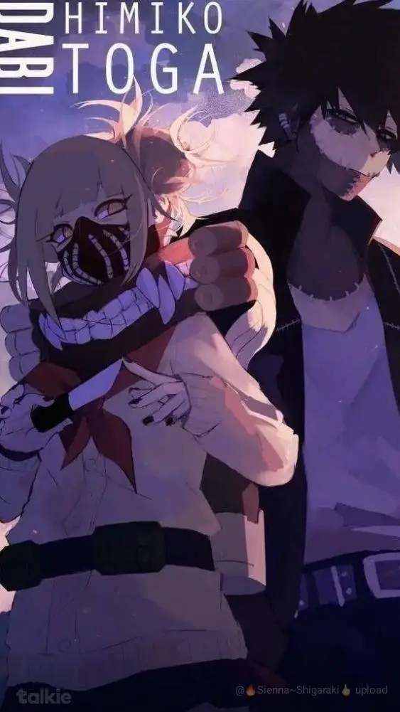 ai character: toga and dabi background