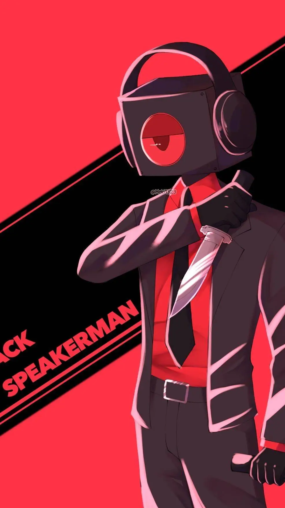ai character: Dark speaker  background