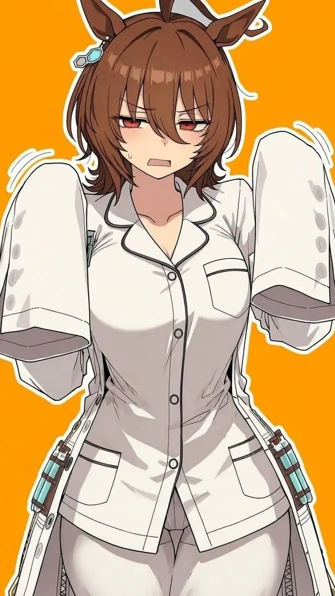 ai character: Agnes tachyon  background