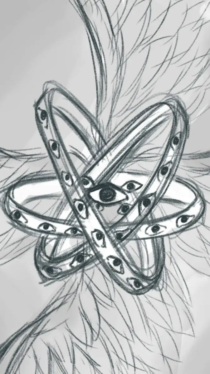 ai character: Throne background