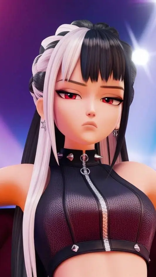 ai character: Kpop demon hunters background