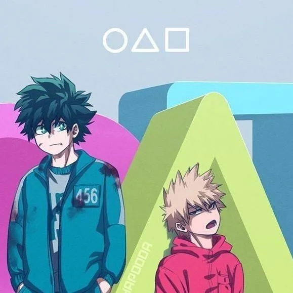 chat with ai character: mha & Squid game 