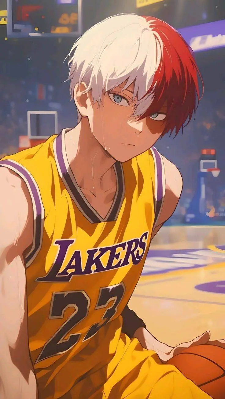 ai character: Mha shoto  background