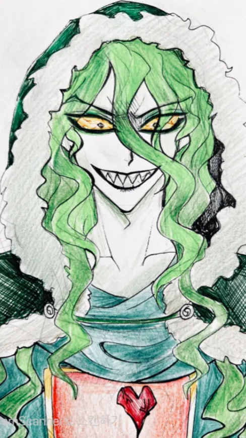 ai character: 💚😡grinch😈🎄 background