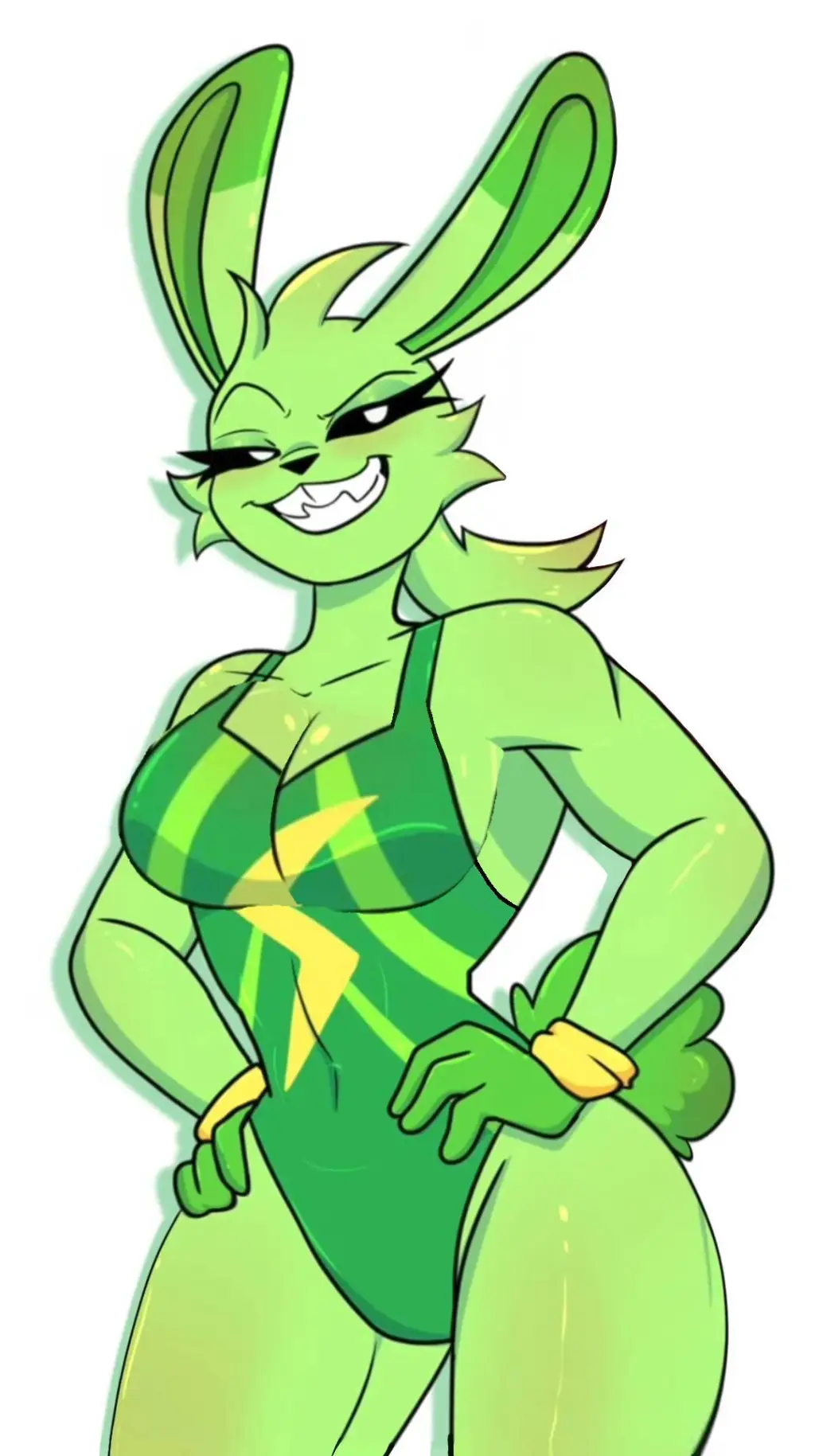 ai character: Hoppy Hopscotch background