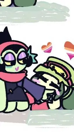 ai character: alli x willow  background