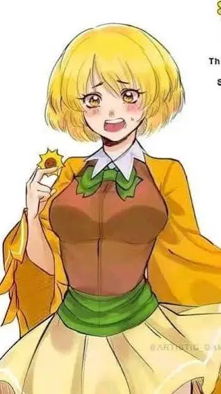 ai character: girasol  background