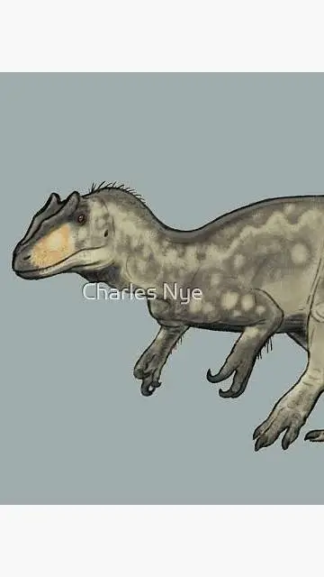 ai character: allosaurus  background
