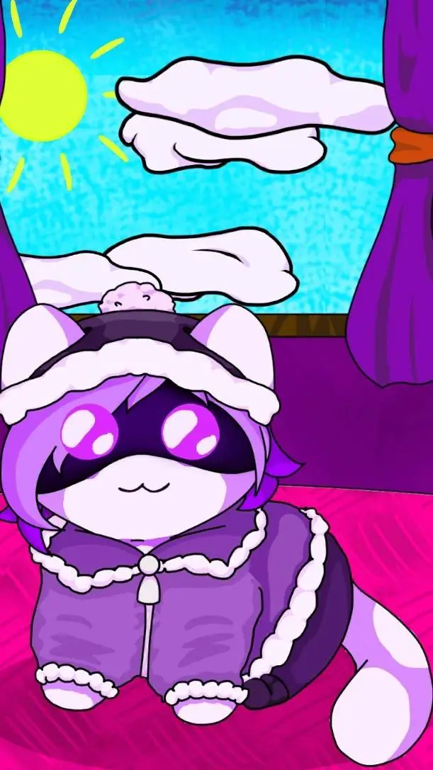 ai character: uzi gato  background