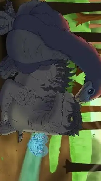 ai character: they x giga  background