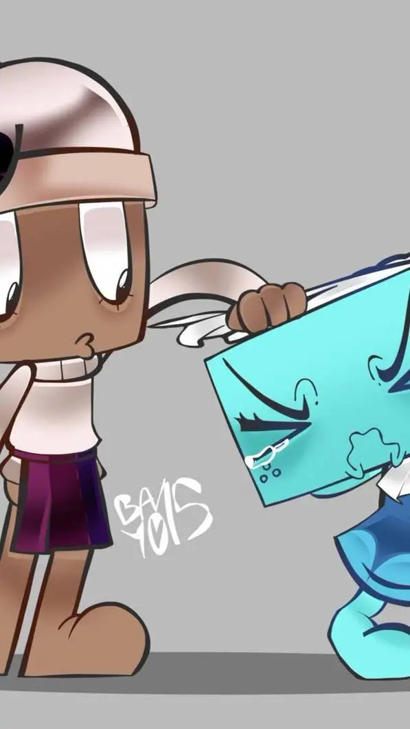 ai character: tisha x brusha  background