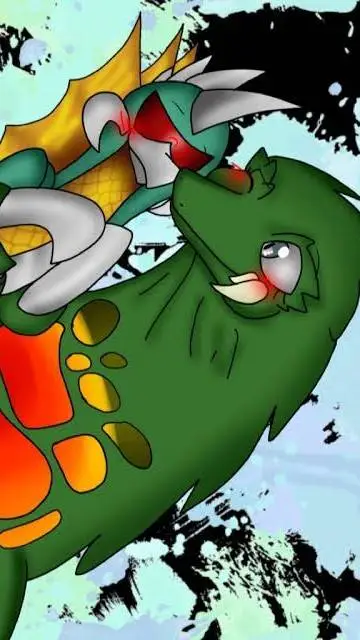 ai character: biollante x gigan background