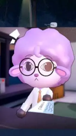 ai character: secretaria xd background