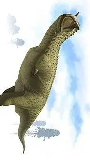 ai character: carnotaurus  background