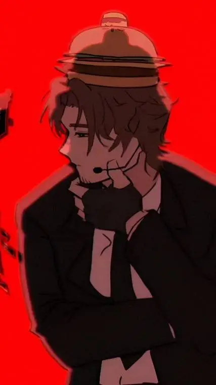 ai character: 0n377(вроде) background