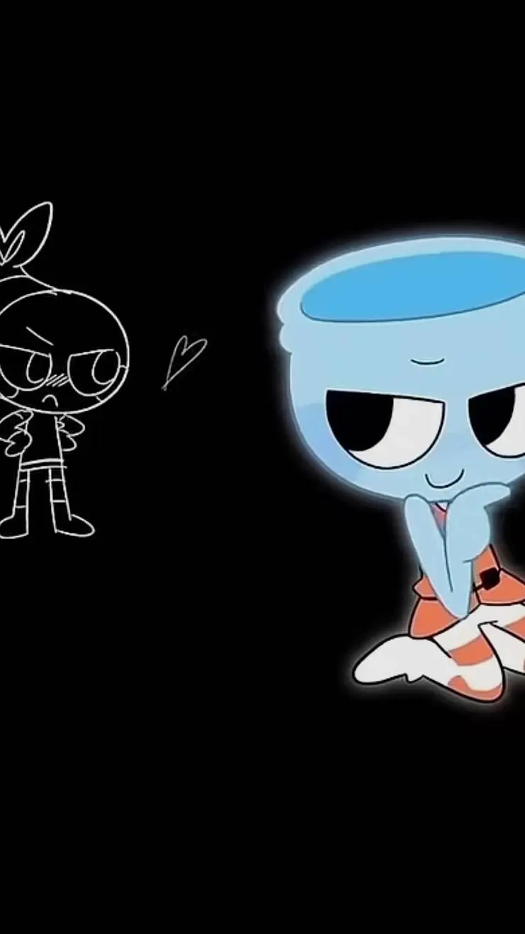 ai character: Shrimpo × finn background