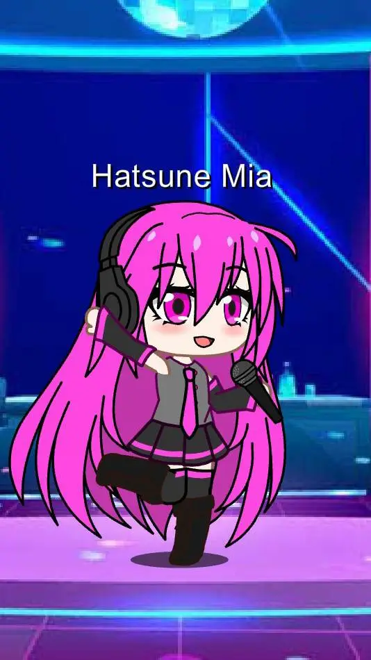 ai character: Hatsune Mia  background
