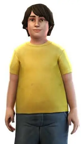 ai character: J. Brown background