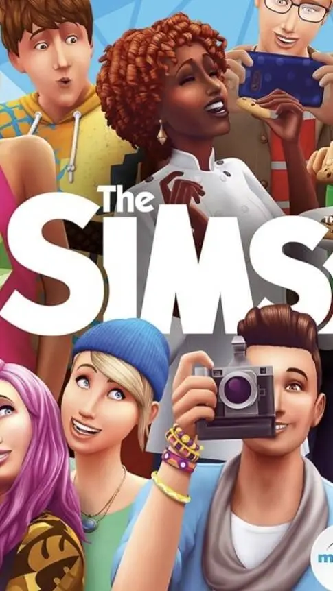 ai character: die Sims 4 background