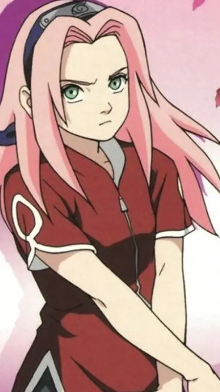 ai character: sakura background