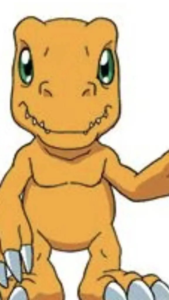 ai character: Agumon background