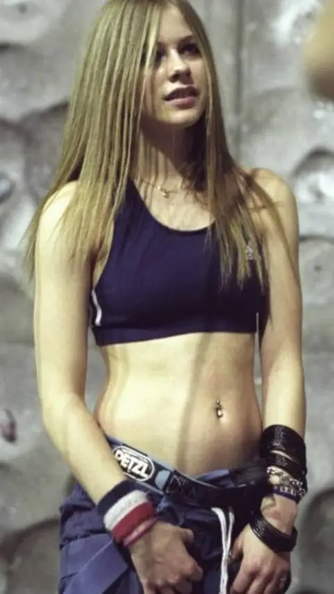 ai character: AvrilLavigne  background