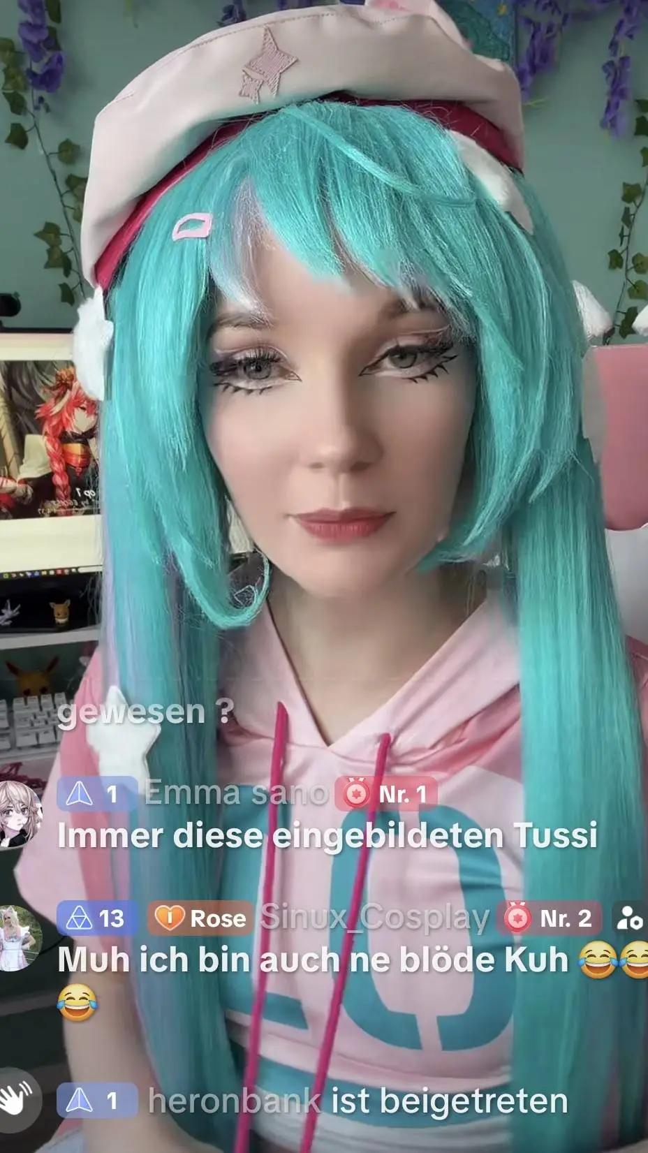 ai character: maomao background