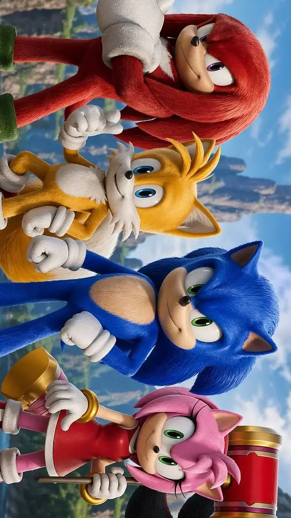 ai character: sonic Team  background
