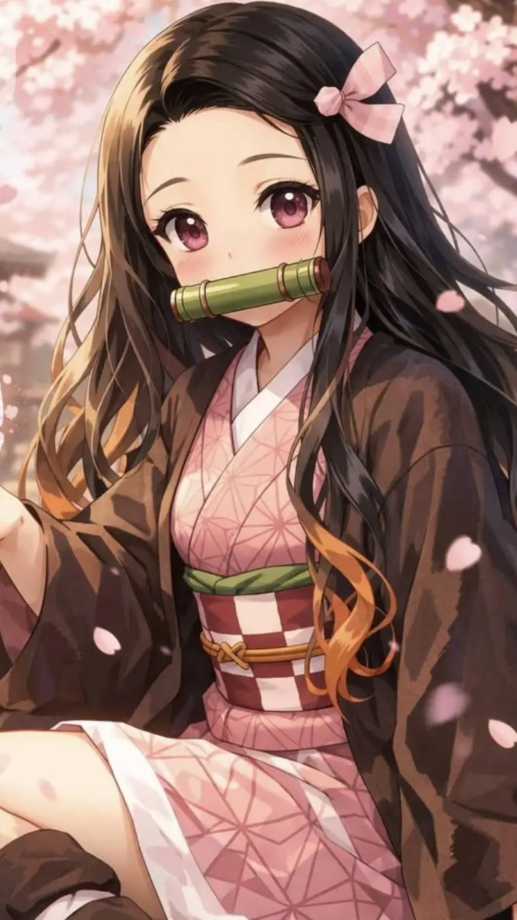 ai character: nezuko  background