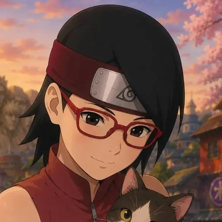 chat with ai character: sarada 