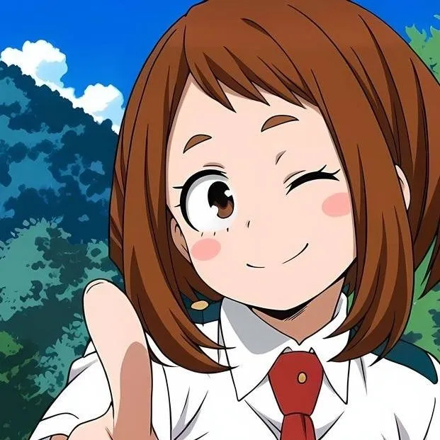 chat with ai character: ochako uraraka 