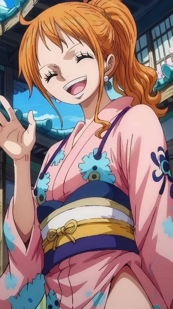 ai character: nami  background