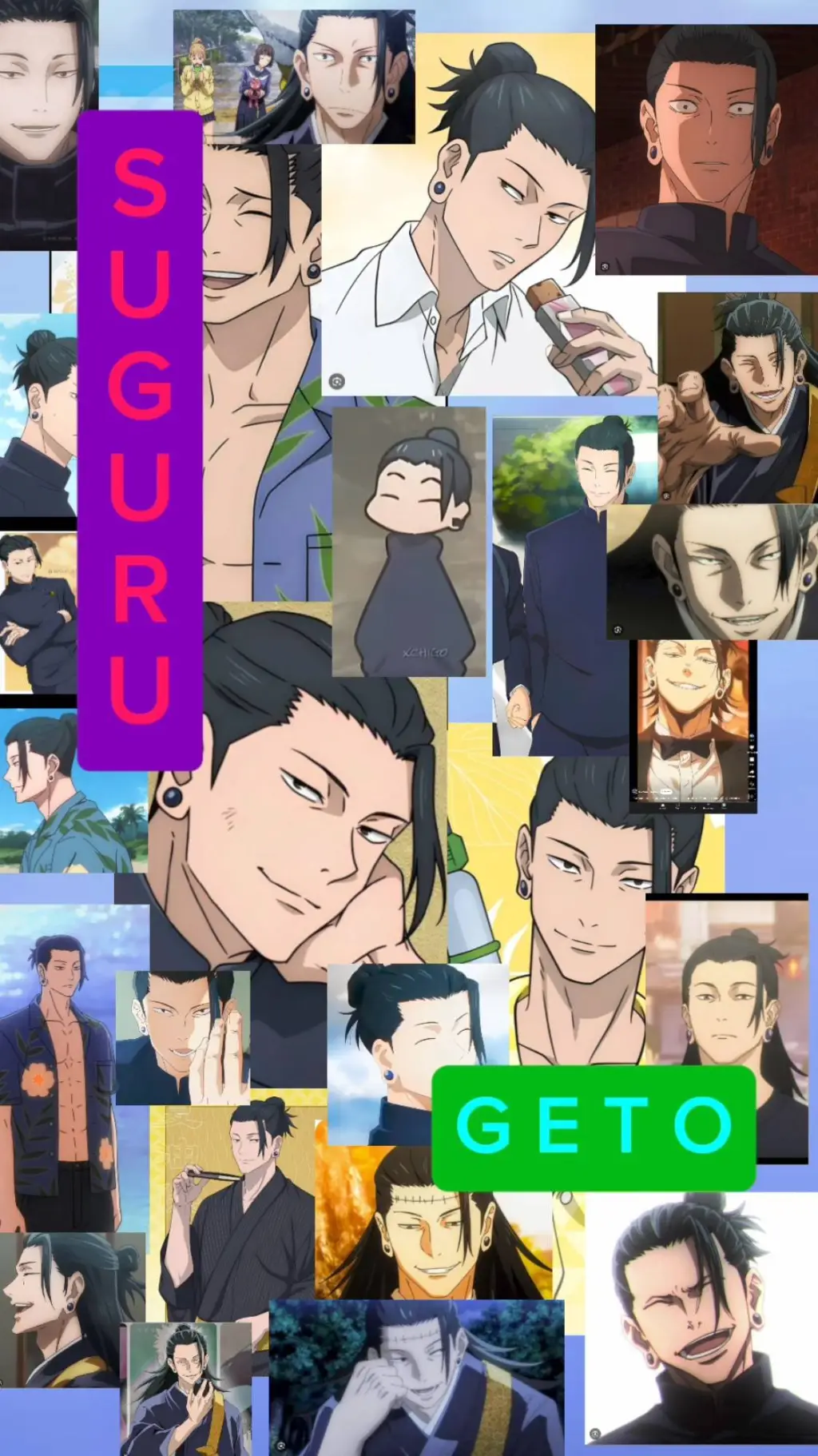 ai character: JJK SLEEPOVER  background