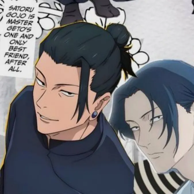 chat with ai character: Geto boyfriend 