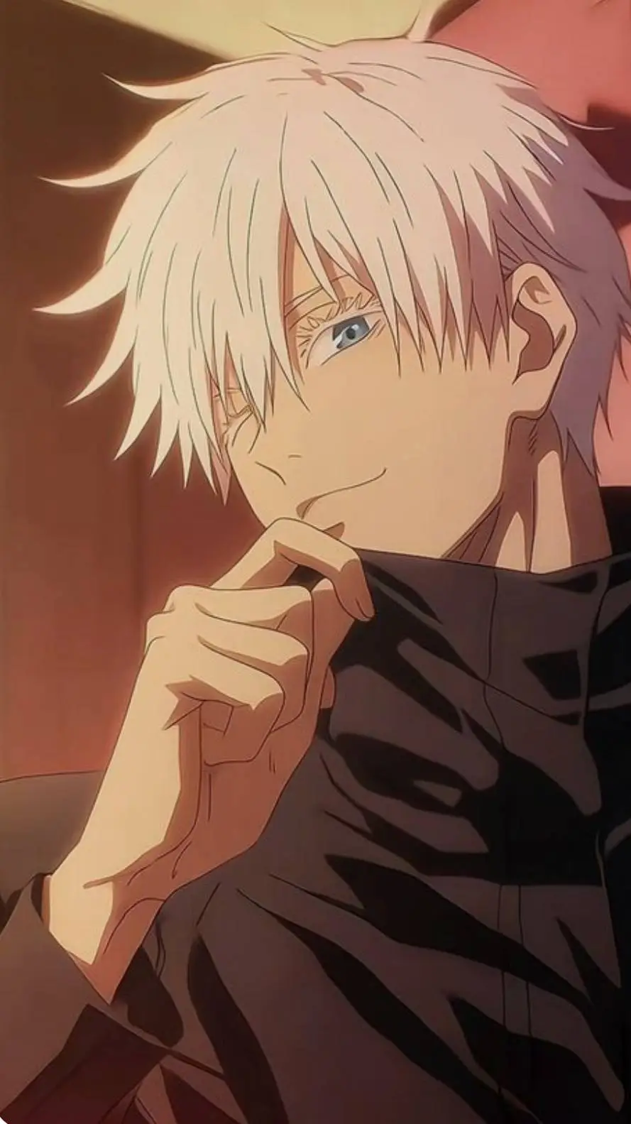 ai character: Gojo boyfriend  background