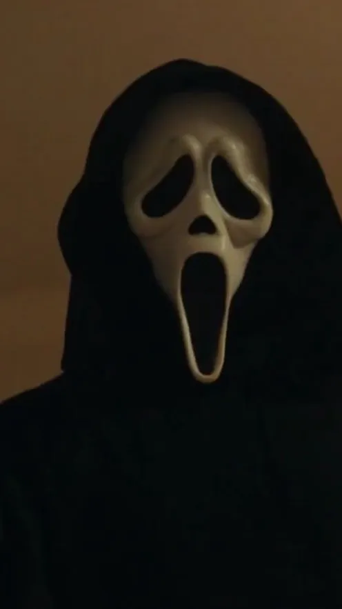 ai character: Ghostface background