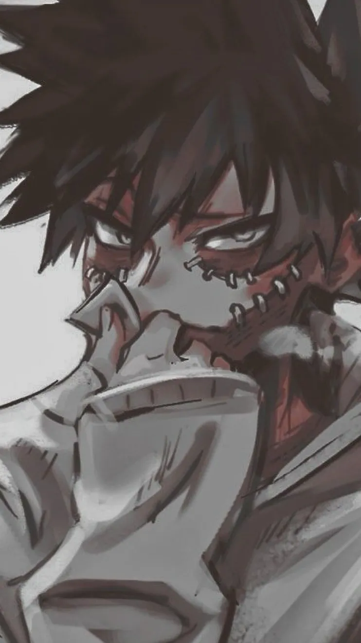 ai character: Dabi background