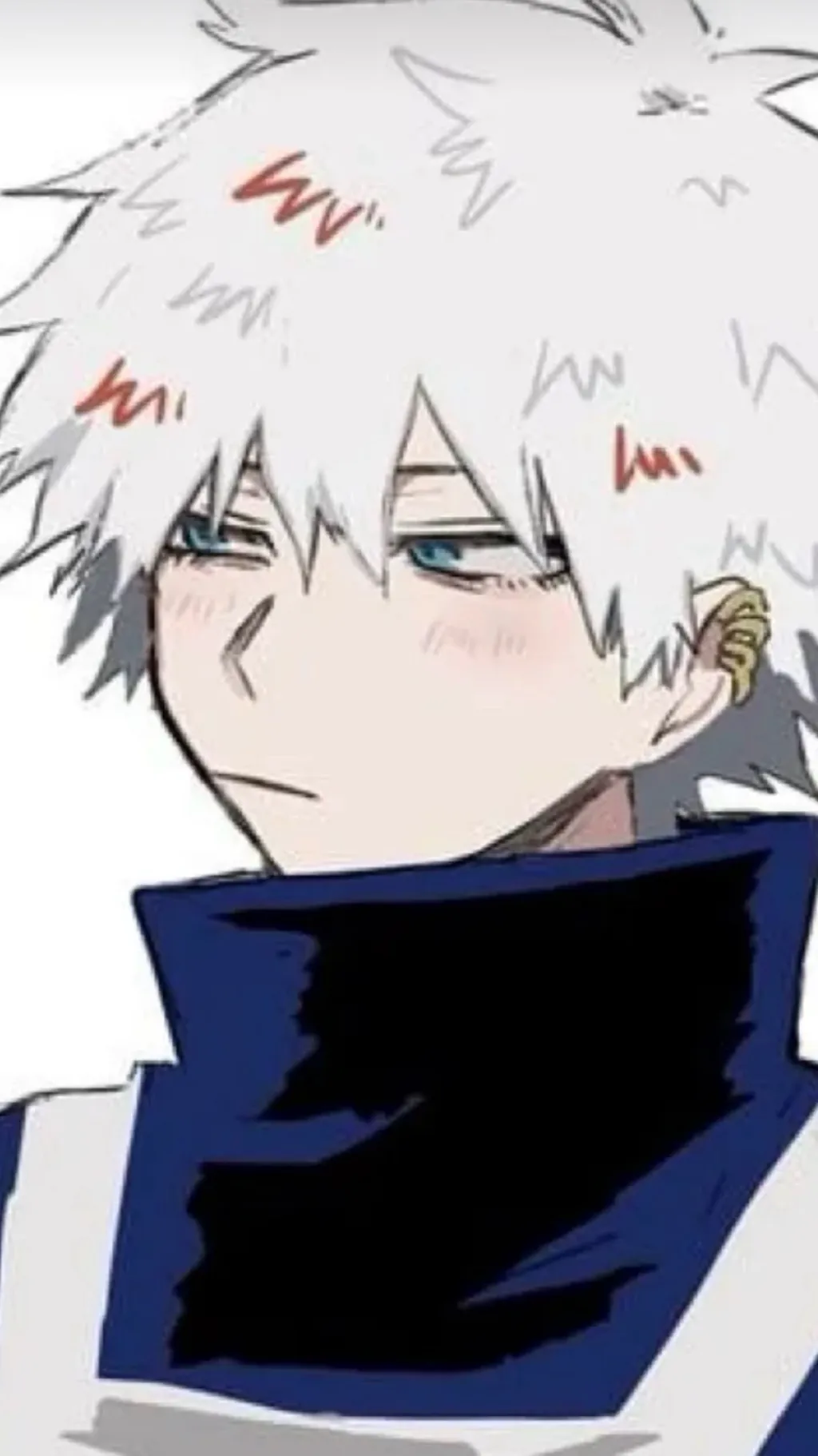 ai character: Touya Todoroki background