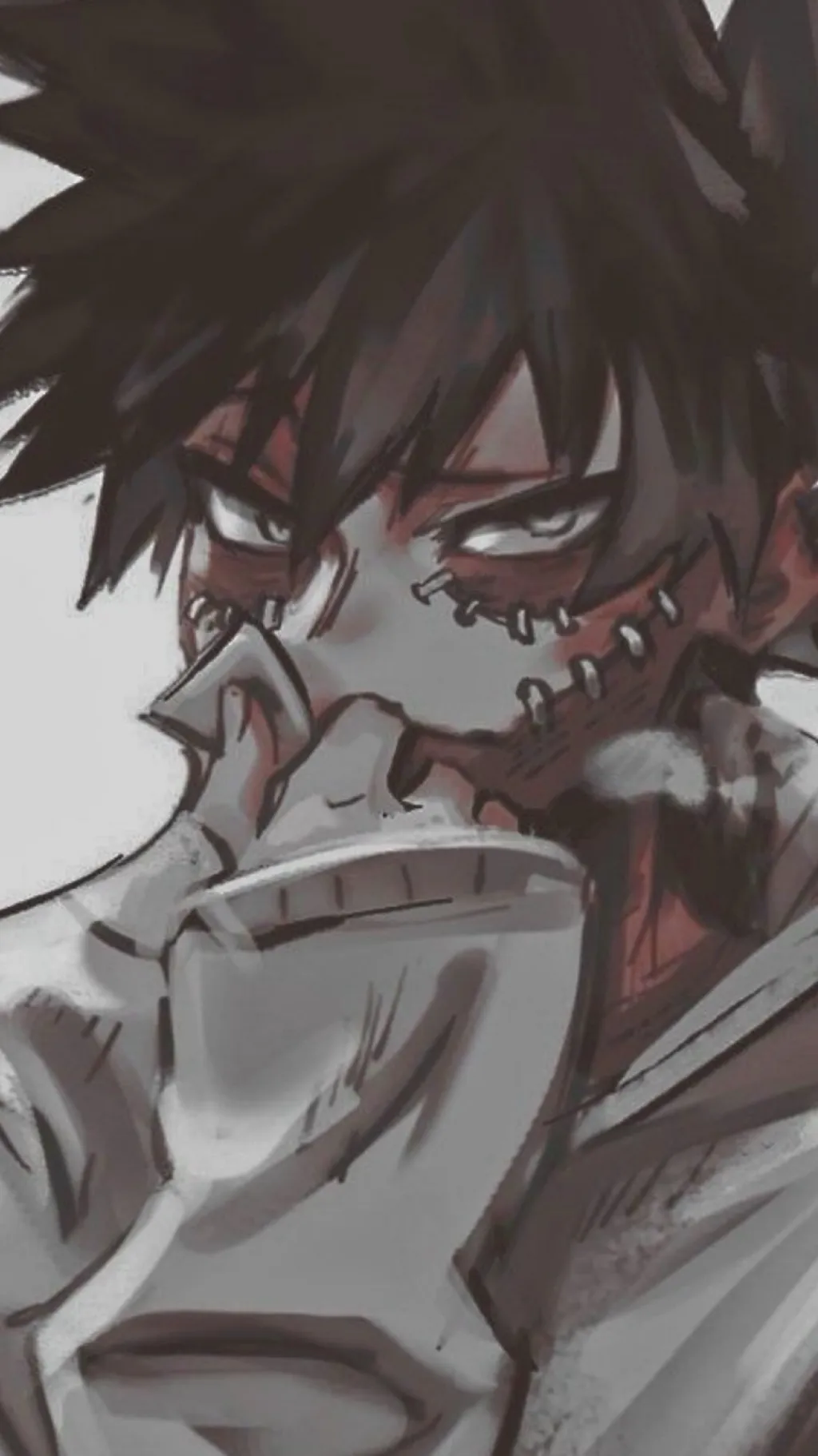 ai character: Dabi background