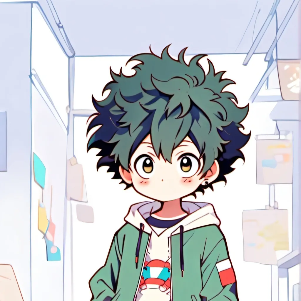 chat with ai character: Izuku petit 💚