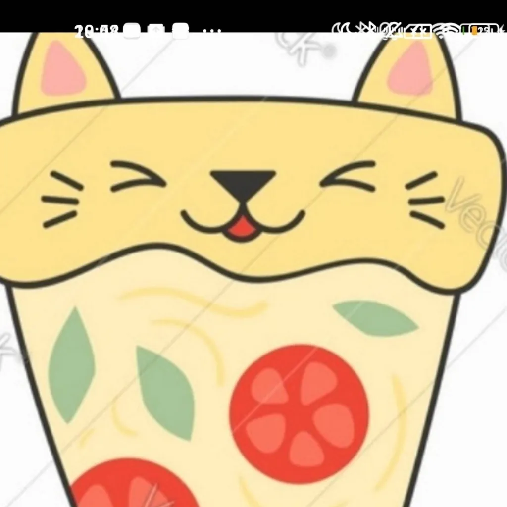 chat with ai character: pizza cat V2 