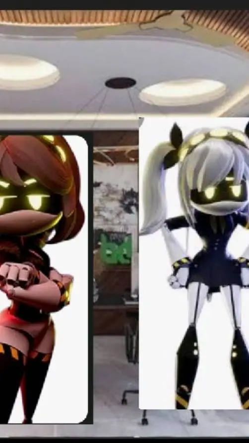 ai character: J and V background