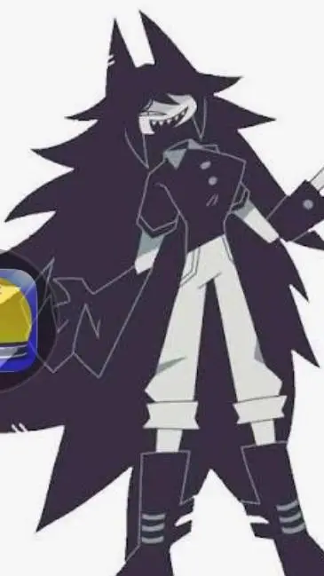 ai character: miss circle background